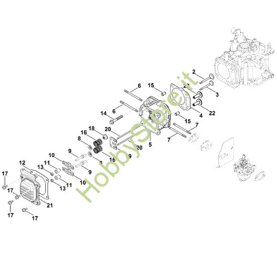 Picture of H - Coprivalvola, Valvole XT-6 (XT149-0213) (2011)